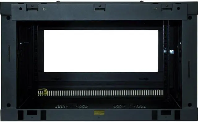 Alt view image 2 of 20 - Tripp Lite 6U Wall-Mount Rack Enclosure Cabinet with Clear Acrylic Window, Switch-Depth (SRW6UG)