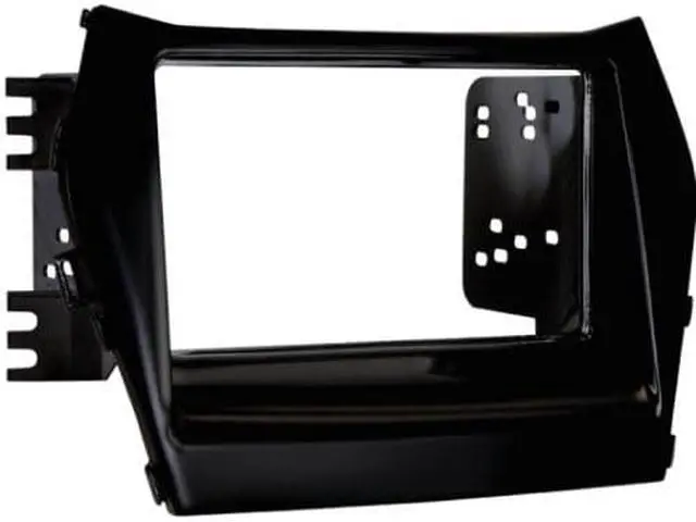 Alt view image 4 of 6 - Metra 95-7354B Double DIN Install Dash Kit for 2013 Hyundai Santa Fe Vehicle