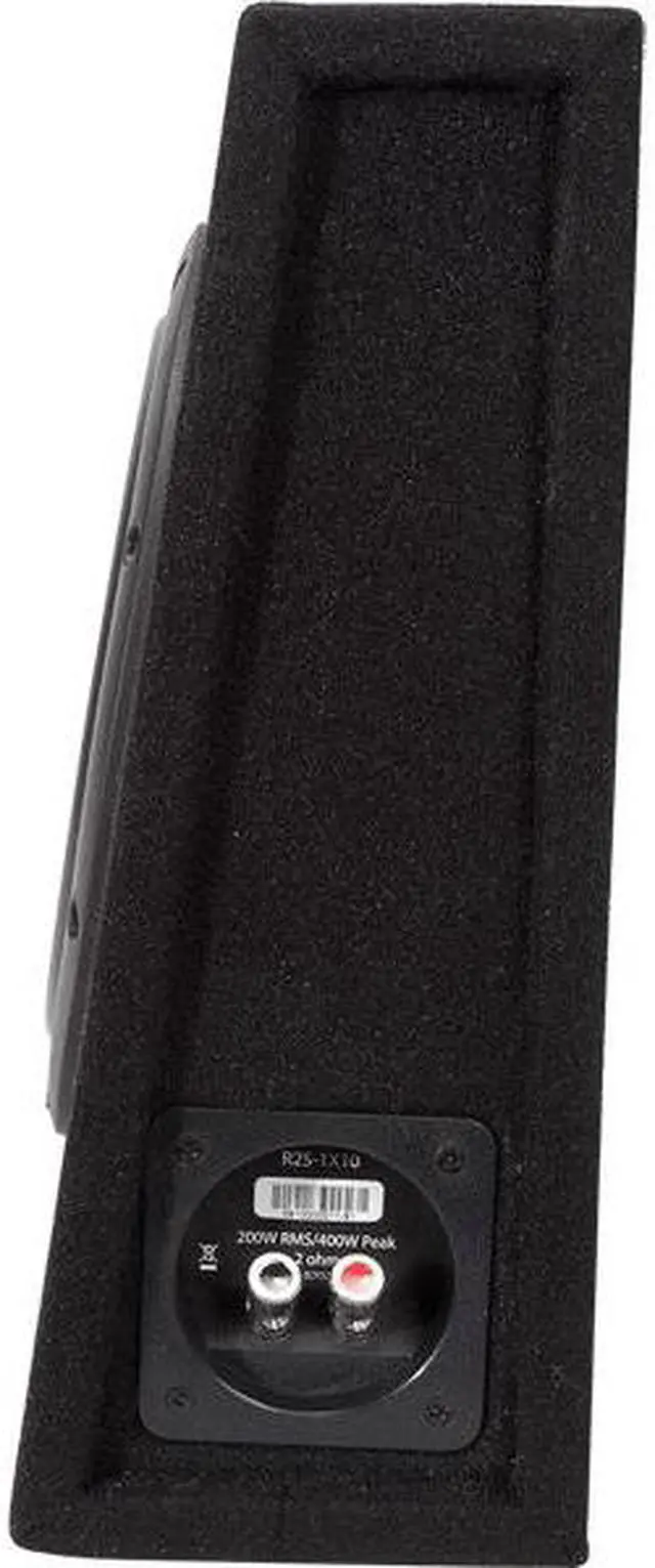 Alt view image 4 of 20 - Rockford Fosgate R2S-1X10 Single 10" Loaded Subwoofer Enclosure 400W R2S1X10