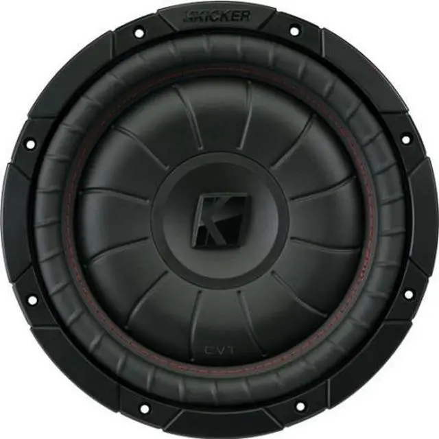 Alt view image 2 of 20 - Kicker 43CVT102 10 inch CompVT 2 Ohm Subwoofer