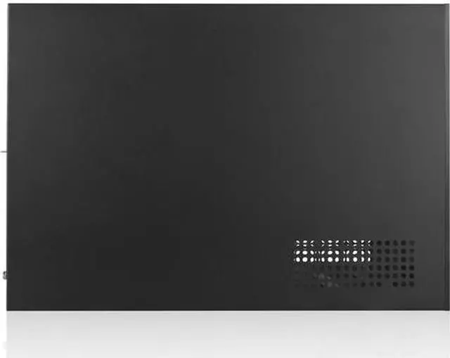Alt view image 3 of 4 - iStarUSA S-35-3M1BK Black Aluminum / Steel Tower Compact Stylish 3x 3.5" Hotswap mini-ITX Tower - Black HDD Handle