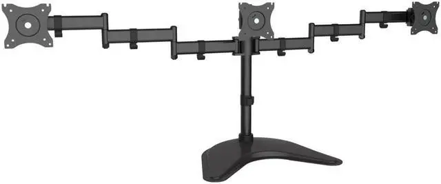 Main image of SIIG Articulated Freestanding Triple Monitor Desk Stand - 13"-27"