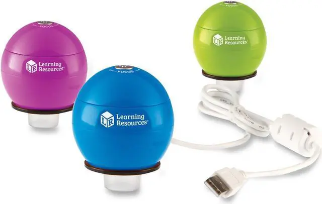 Main image of Learning Resources Digital Microscope, 3Pcs, Ages 5+, Ast