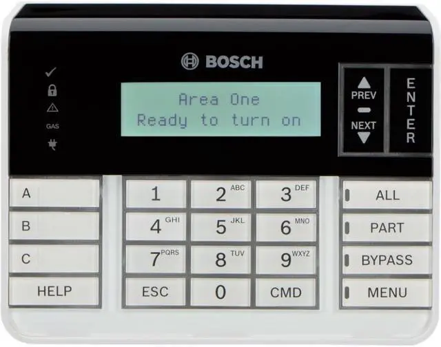 Main image of Bosch Detection Systems B920 2 Line Alpha Numeric Keypad (SD12)
