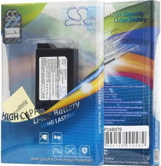 Alt view image 5 of 10 - Fosmon Technology Lithium Polymer Battery For Sony PSP-1000, PSP-1000G1, PSP-1000G1W, PSP-1000KCW - 1800mAh