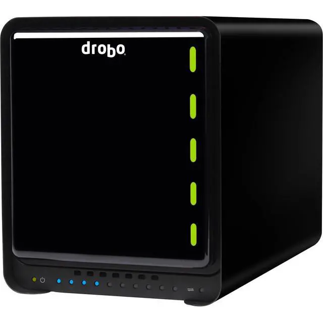 Alt view image 3 of 7 - Drobo Drobo 5D DAS Array - 5 x HDD Installed - 20 TB Installed HDD Capacity