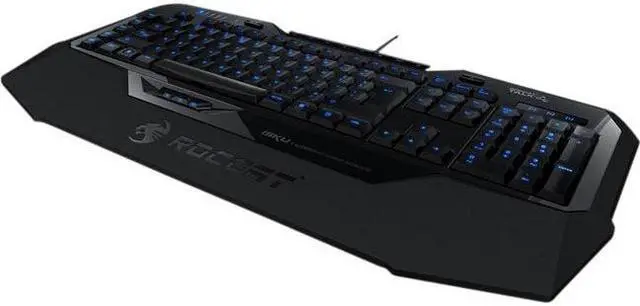 Alt view image 7 of 8 - ROCCAT ISKU Illuminated Gaming Keyboard, Black