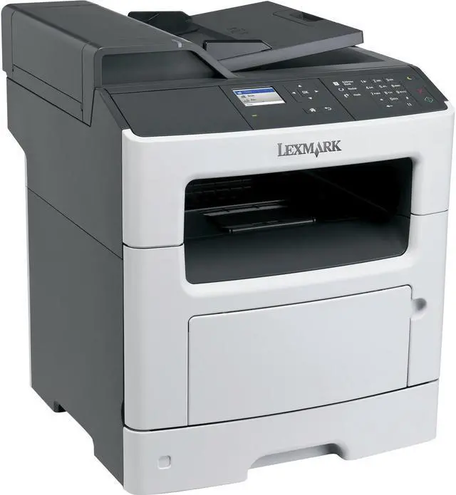 Alt view image 3 of 3 - Lexmark MX310DN Laser Multifunction Printer - Monochrome - Plain Paper Print - Desktop