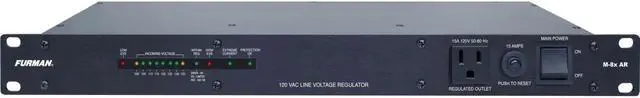 Alt view image 2 of 6 - Furman M-8x AR Merit Series 15 Amp Voltage Regulator