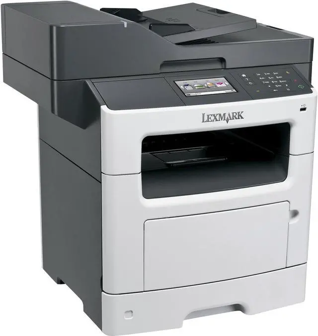 Alt view image 3 of 3 - Lexmark MX511DE Laser Multifunction Printer - Monochrome - Plain Paper Print - Desktop
