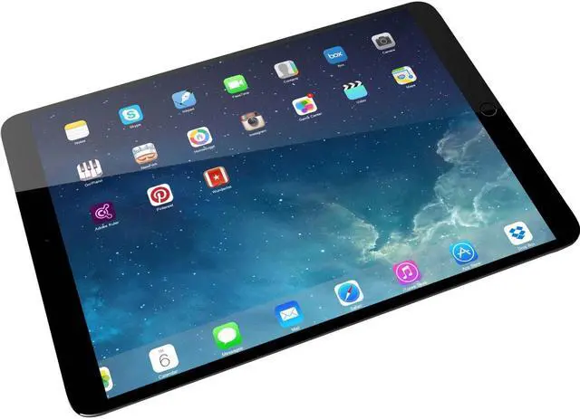 Alt view image 5 of 16 - Apple iPad Pro 2GB Memory 128GB Flash Storage 9.7" 2048 x 1536 Tablet iOS 9 Space Gray