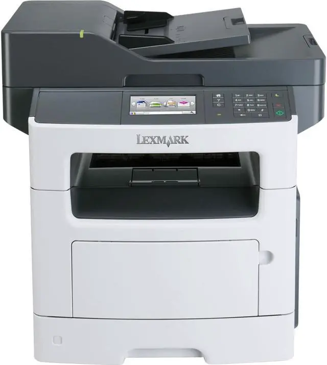 Main image of Lexmark MX511DE Laser Multifunction Printer - Monochrome - Plain Paper Print - Desktop