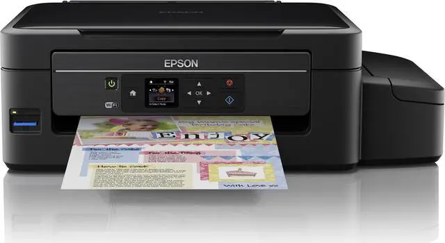 Alt view image 6 of 9 - Epson Expression ET-2550 EcoTank Wireless All-in-One Inkjet Printer #C11CE91201