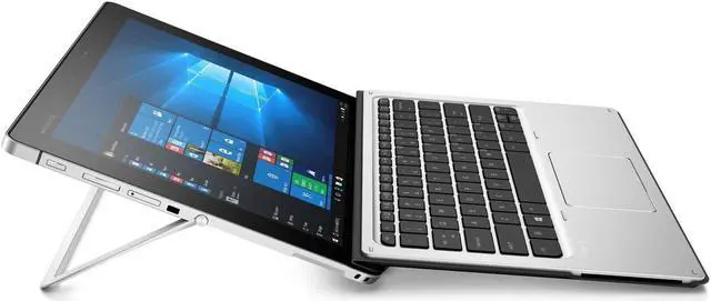Alt view image 4 of 8 - HP Elite x2 Intel Core m5-6Y54 8GB Memory 256 GB SSD Intel HD Graphics 515 12.0" Touch Screen 1920 x 1280 Detachable Tablet with Travel Keyboard Windows 10 Pro 1012 G1 (W0R59UT#ABA)