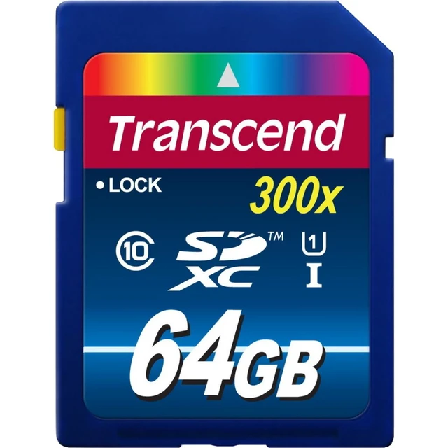 Alt view image 11 of 13 - Transcend Premium 64GB Secure Digital Extended Capacity (SDXC) Flash Card
