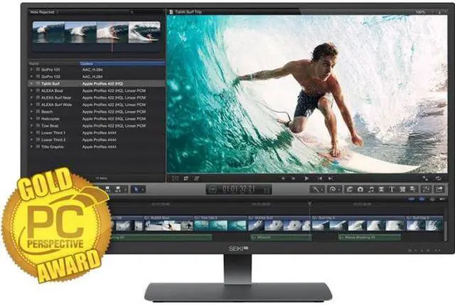 Alt view image 6 of 9 - Seiki Pro SM40UNP 40.0-Inch 4K LED-Lit Monitor