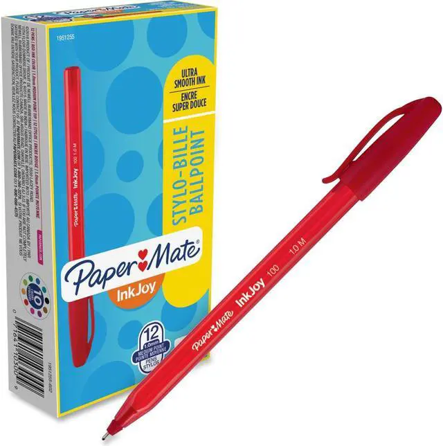 Main image of Paper Mate Inkjoy 100 Ballpoint Stick Pens