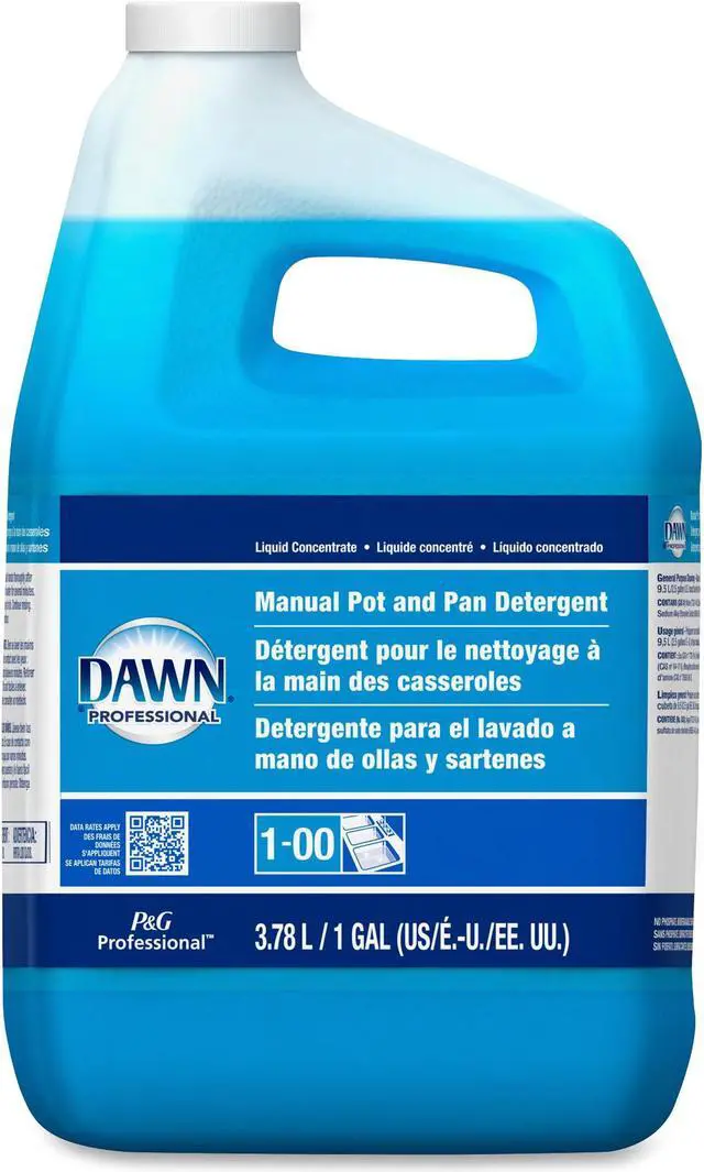 Alt view image 6 of 15 - Procter & Gamble Dishwashing Liquid Original 1 Gallon Blue 57445
