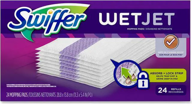Alt view image 2 of 12 - Procter & Gamble Swiffer WetJet Cleang Pads Refill