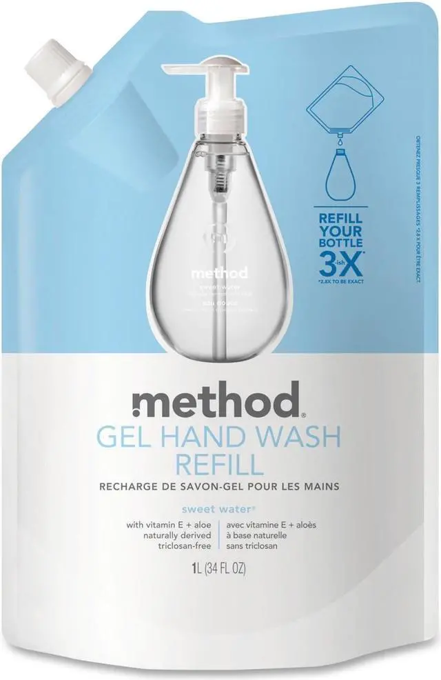 Main image of Method Sweet Water Gel Hand Wash Refill