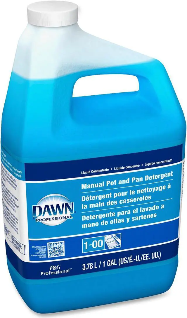 Alt view image 7 of 15 - Procter & Gamble Dishwashing Liquid Original 1 Gallon Blue 57445