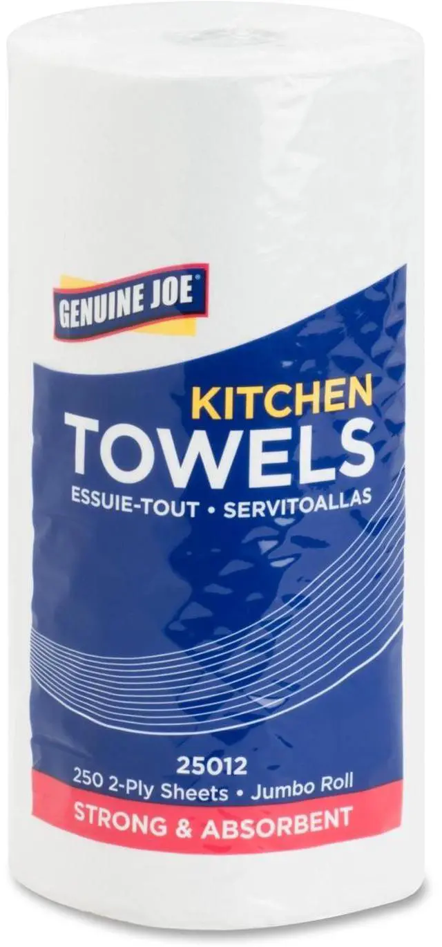 Main image of Genuine Joe 250-sheet Perforated Roll Towels