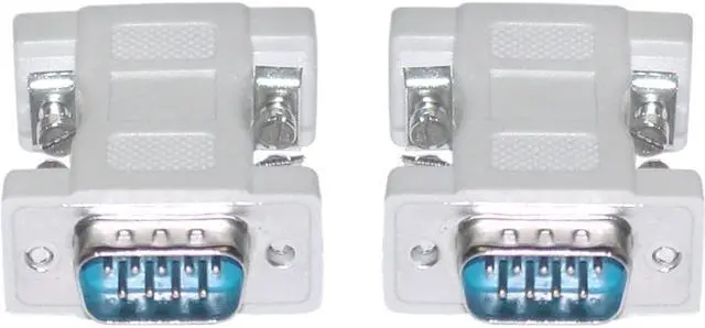 Alt view image 3 of 8 - Cable Wholesale DB9 Male / DB9 Male Serial / AT Modem Adapter, Molded type