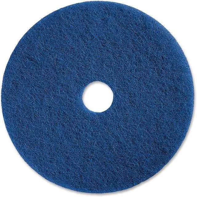 Alt view image 3 of 3 - Genuine Joe Medium-duty Scrubbing Floor Pad