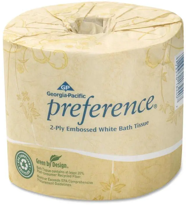 Main image of Georgia-Pacific Preference Embossed Bathroom Tissue
