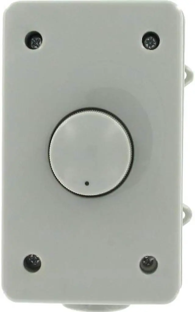 Alt view image 6 of 6 - Acoustic Audio AAOVCD-G Outdoor Speaker Volume Control Gray Weatherproof Dial