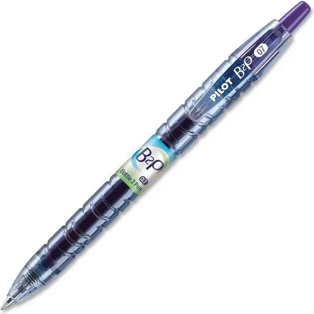Alt view image 3 of 7 - Pilot B2P Gel Rolling Ball, Retractable, Purple Ink, 0.7 mm Fine