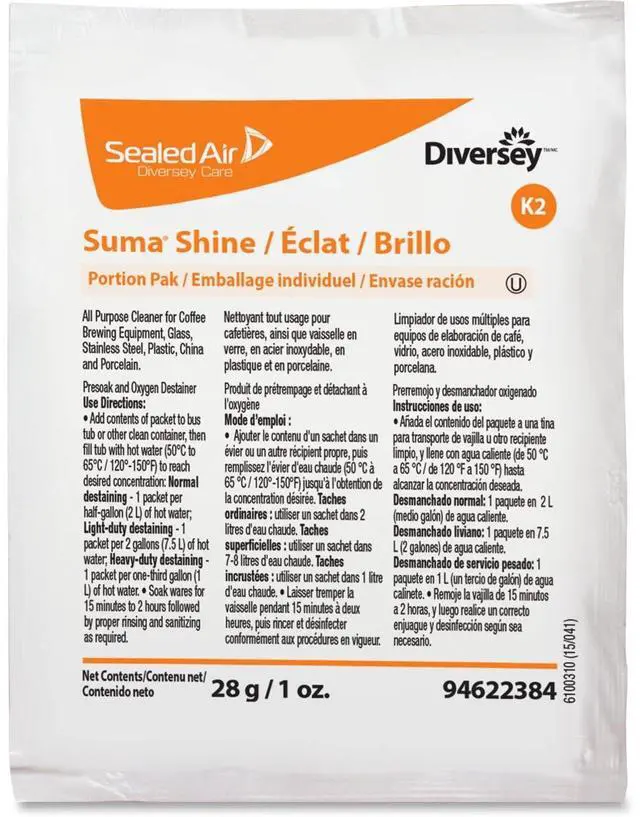 Main image of Diversey Sealed Air Suma Shine Portion Pak