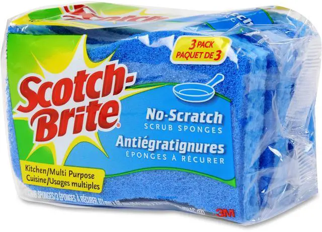 Alt view image 2 of 2 - Scotch-Brite No Scratch Scrub Sponges