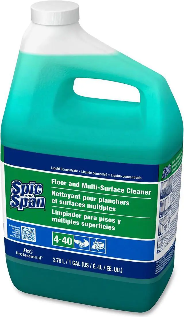 Alt view image 3 of 19 - Liquid Floor Cleaner, 1 gal. Bottle, 3/Carton