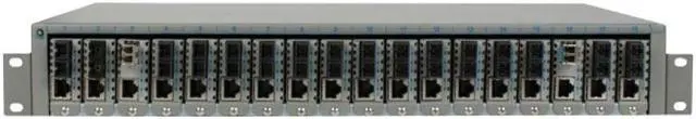 Alt view image 5 of 6 - Omnitron miConverter 18-Module AC Powered Chassis