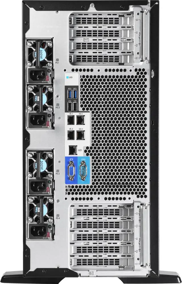 Alt view image 5 of 7 - HPE ML350 G9 E5-2630v4 2.2 10C 2P 32GBR P440ar/2G FBWC 8SFF 800W RPS Rack 835264-001