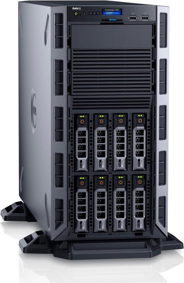 Dell PowerEdge T330 5U Tower Server - 1 x Intel Xeon E3-1240 v5 Quad-core  (4 Core) 3.50 GHz