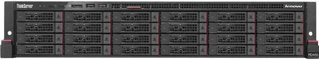 Lenovo ThinkServer RD450 70QQ001BUX 2U Rack Server - 2 x Intel Xeon E5 ...