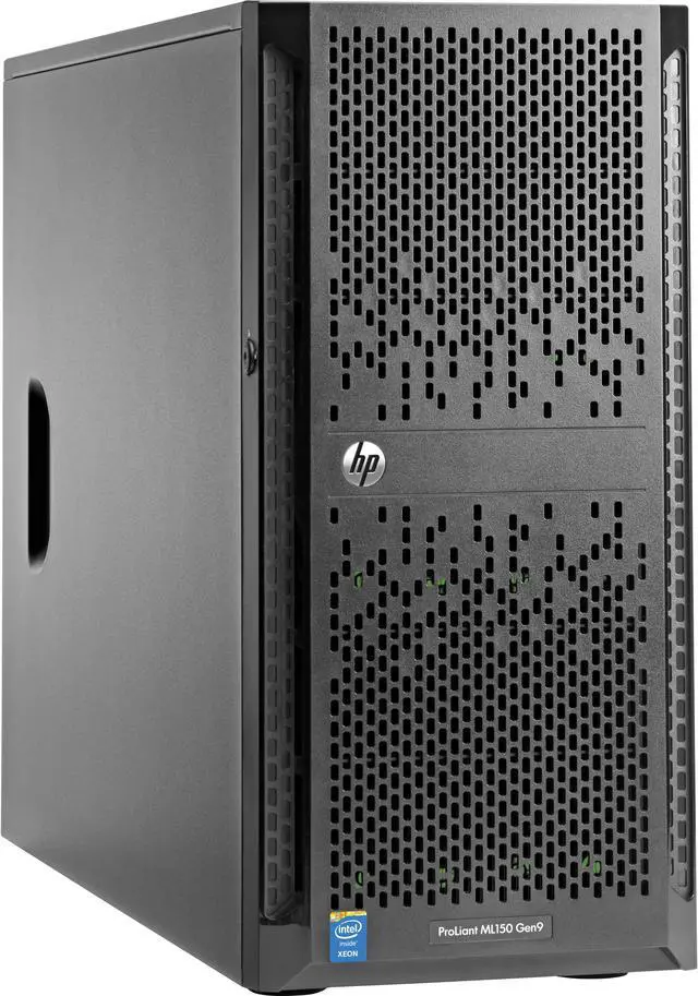 Alt view image 3 of 7 - HP 834608-001 Proliant Ml150 Gen9 Performance - Server - Tower - 5U - 2-Way - 1 X Xeon E5-2620V4 / 2.1 Ghz - Ram 16 Gb - Sas - Hot-Swap 2.5 Inch - No Hdd - Gige - Monitor: None