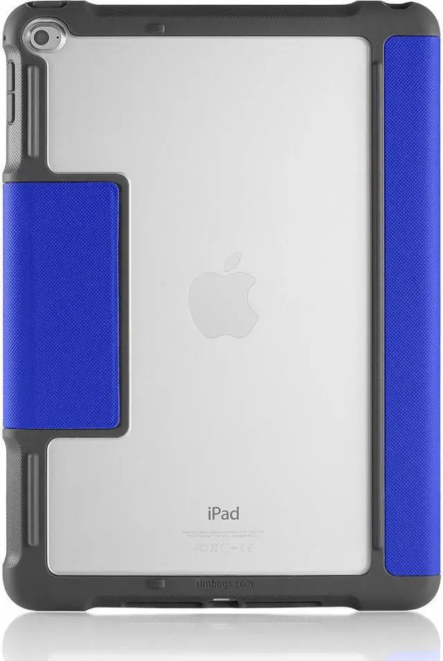 Alt view image 10 of 14 - STM Dux Rugged Air 2 Case for iPad, Blue #STM-222-104J-25