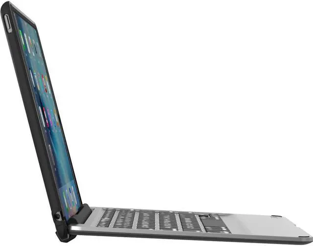 Alt view image 4 of 16 - ZAGG Slim Book Case with Keyboard for the Apple 9.7-inch iPad Pro Model ID8ZF2-BB0