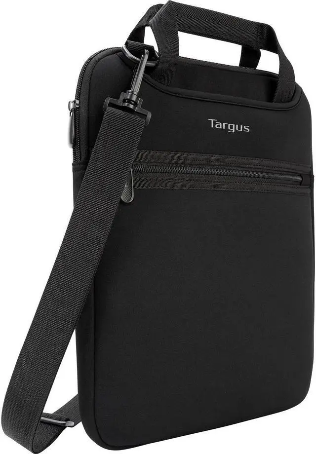 Alt view image 4 of 20 - Targus 12" Vertical Slipcase with Hideaway Handles - TSS912