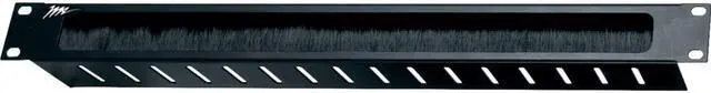 Main image of DRK Series Cable Management Brush Grommel Panel, 1.75" H (1U space) - BR1