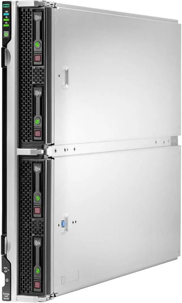 Main image of HPE Synergy 660 G10 10U Server - 4 x Intel Xeon Platinum 8160 Tetracosa-core (24 Core) 2.10 GHz - 128 GB Installed DDR4 SDRAM - 12Gb/s SAS Controller