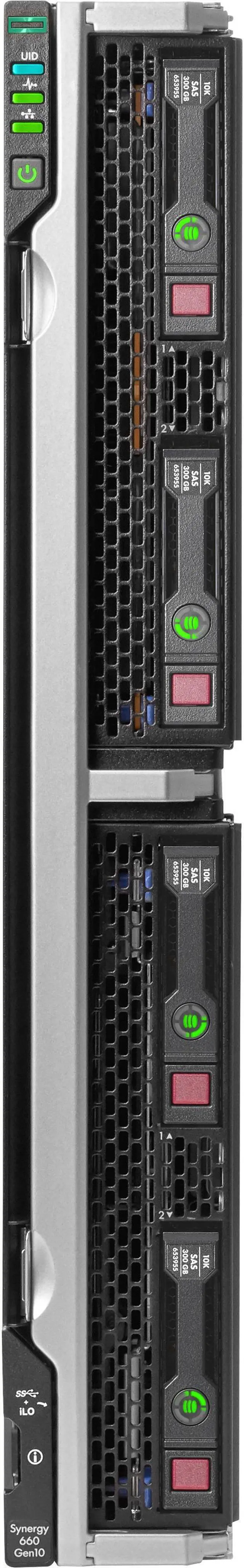 Alt view image 2 of 2 - HPE Synergy 660 G10 10U Server - 4 x Intel Xeon Platinum 8160 Tetracosa-core (24 Core) 2.10 GHz - 128 GB Installed DDR4 SDRAM - 12Gb/s SAS Controller