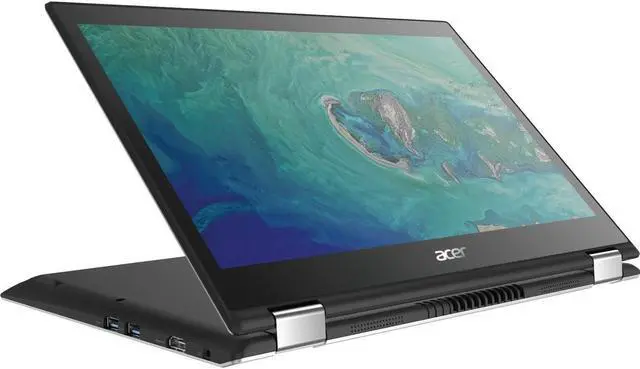 Main image of Acer Spin 3 SP314-51-58MV Intel Core i5 8th Gen 8250U (1.60 GHz) 8 GB Memory 1 TB HDD Intel UHD Graphics 620 14" Touchscreen 1920 x 1080 Convertible 2-in-1 Laptop Windows 10 Home 64-Bit