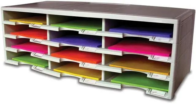 Alt view image 2 of 5 - Storex 12-compartment Organizer