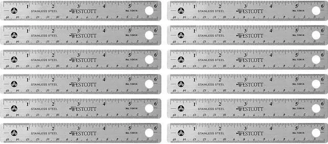 Main image of Westcott Stainless Steel Rulers