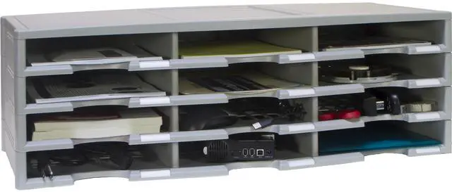 Alt view image 3 of 5 - Storex 12-compartment Organizer