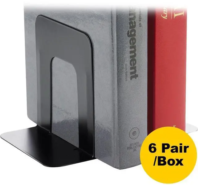 Main image of Business Source Heavy-gauge Steel Book Supports